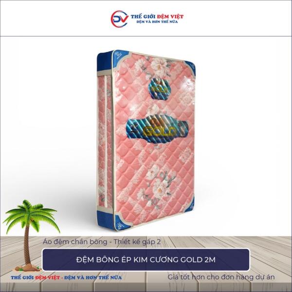 Đệm bông ép Kim Cương Gold 2M 3